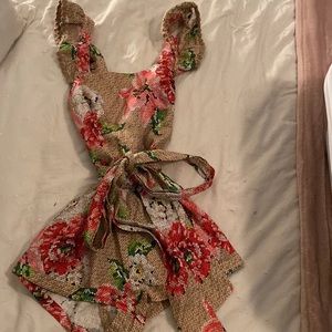 Floral FARM Rio romper size Large